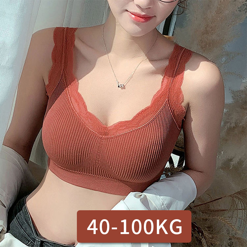 Suspender Tank Top - 뼈가없는 여성을위한 섹시한 레이스 브래지어 Underwire는