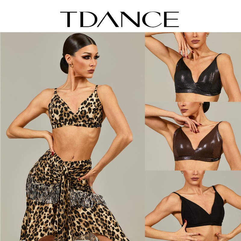 Tank Top Ribbed - 맞춤형 TDANCE 라틴 [베이직 U넥 탱크탑]