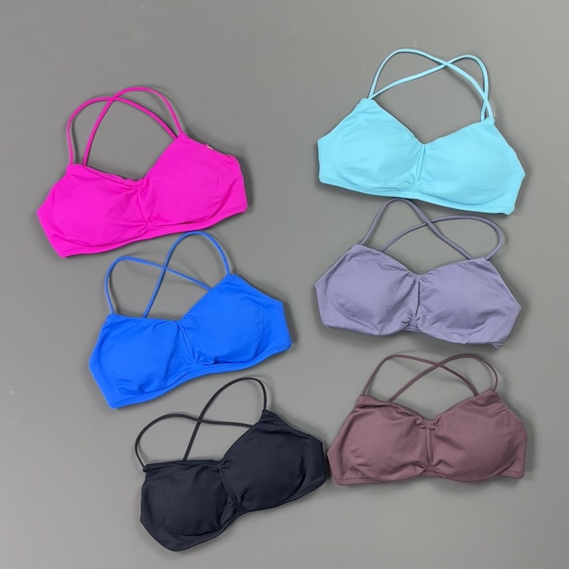 Suspender Tank Top - HISTELLO 프론트 러치드 크로스 백 스포츠