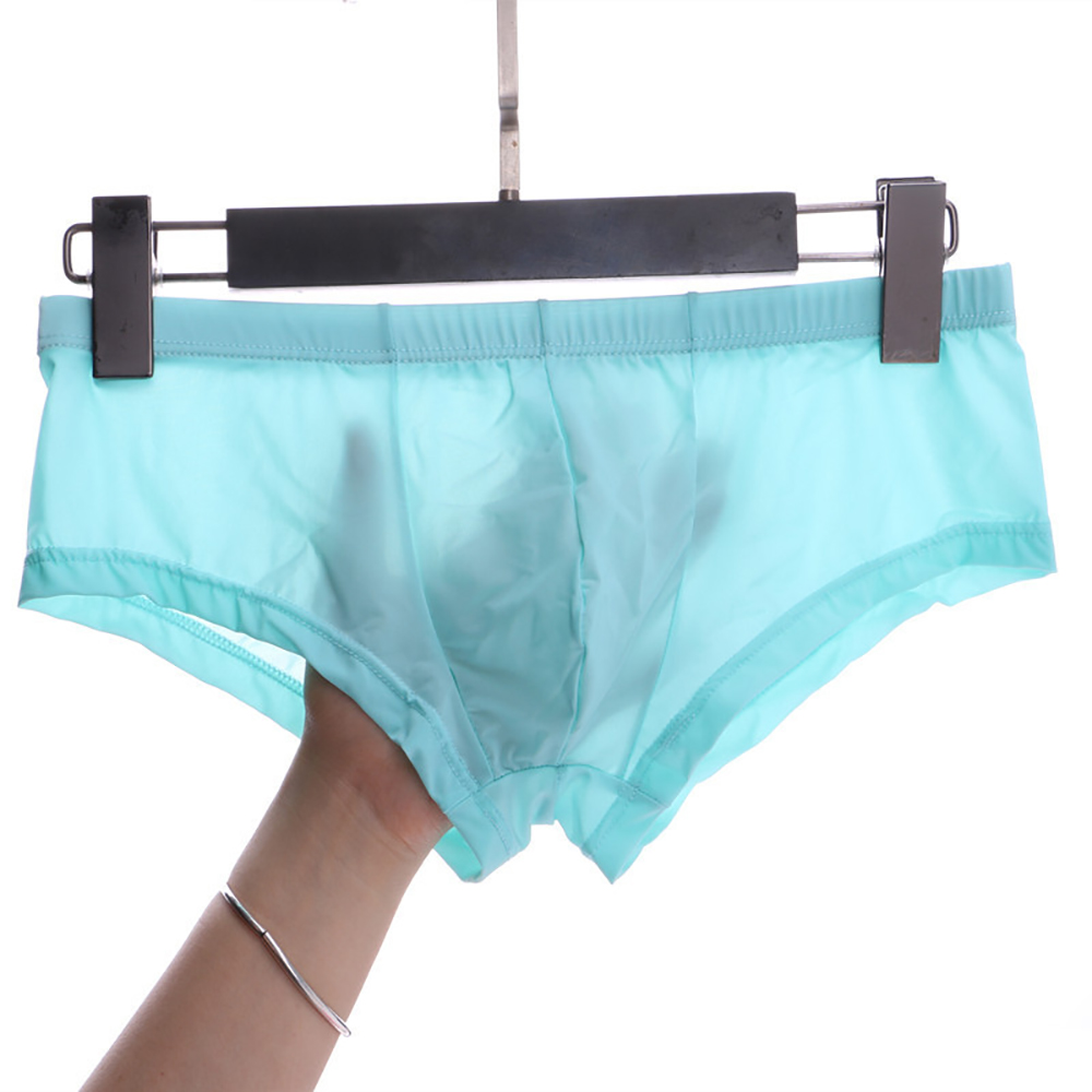 새로운 남성용 섹시 로우웨이스트 경량 메쉬 통기성 파우 - Pouch Boxer Pouch 리뷰 및 가격