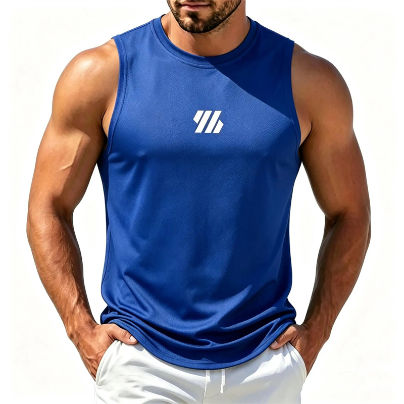 남성 피트니스 러닝 탱크탑 스포츠웨어 민소매 셔츠 남성 - Sleeveless Undershirt 리뷰 및 가격
