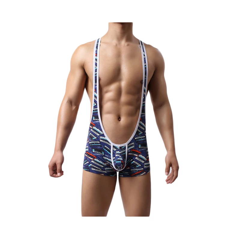 남성용 언더 셔츠 바디 슈트 레오타드 레슬링 싱글 맨  - Pouch Boxer Pouch 리뷰 및 가격