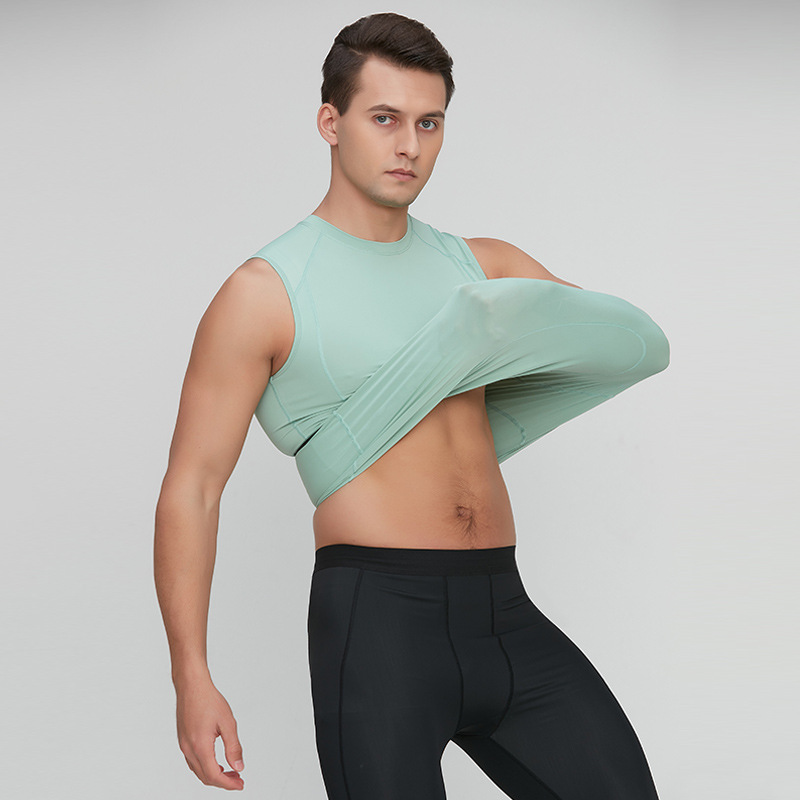 농구 트레이닝 타이트 탱크탑 남성 피트니스 짐 러닝 퀵 - Sleeveless Undershirt 리뷰 및 가격