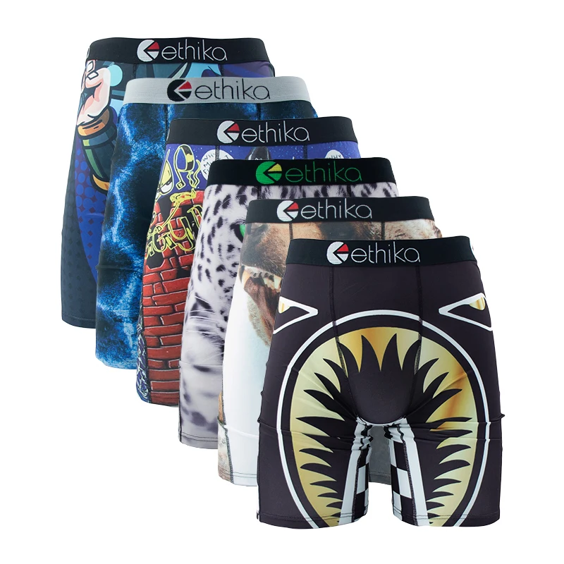 ETHIKA 6Pcs 남성 속옷 복서 통기성 남자 수영 - Trunk Breathable Men 리뷰 및 가격
