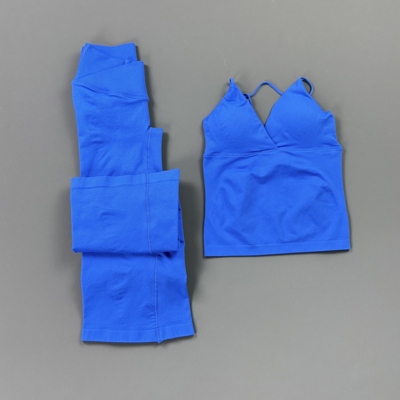2피스 여성용 심리스 요가 운동복 세트 얇은 스트랩 탱 - Suspender Tank Top 리뷰 및 가격